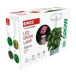 Настільна лампа EMOS LED лампа для рослин з таймером та димером (Z7902) - мініатюра 8