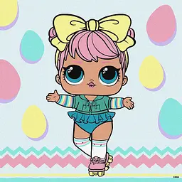 Картина за номерами "L.O.L. Surprise! Spring Bling DAWN" Ideyka KHO1226, 30х30 см