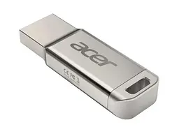 Флешка Acer 64 GB UF200 Metal Silver (BL.9BWWA.504) - мініатюра 2