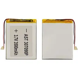 Акумулятор 307090P універсальний з контролером, 3 х 70 х 94 мм (2100 mAh)/ для смартфона, планшета