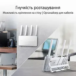 Маршрутизатор ExpertWIFI EBR63 AX3000, 4xGE LAN, 1xGE WAN, 1xUSB3.2, 1xUSB2.0, MESH Asus teh0017224 - мініатюра 9