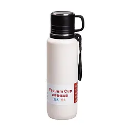 Термос High Bottle 1 л із заварником та фліп кришкою, білий Yiwu HP-14-28W - мініатюра 11
