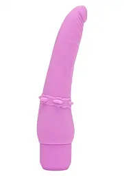 Вібратор Get Real Classic Smooth Vibrator Класичний силіконовий, 20,5 см рожевий