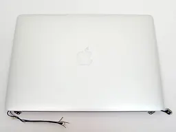 Матриця з кришкою для Apple MacBook Pro A1398 15.4" Retina 2015, роз'єм під камеру - 12pin 2880х1800 Silver