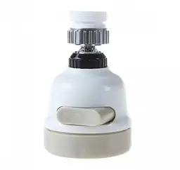 Насадка-аератор на кран MasterTool Water Saver 360 водозбережувач, гнучкий білий - мініатюра 2