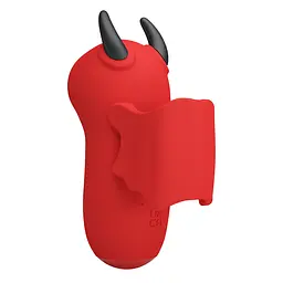 Вакуумний вібростимулятор Pretty Love Magic Devil Stimulator Red - мініатюра 5