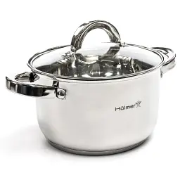 Каструля Hölmer з кришкою 2,6л (CR-18426-SS) - мініатюра 2