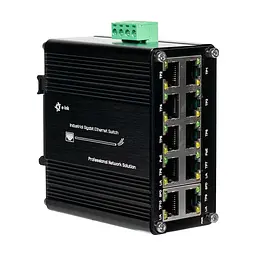 PoE-комутатор 10-портовий E-LINK LNK-IMC010GP з 8 портами PoE (73-00152) - мініатюра 3