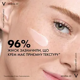 Легкий крем для всіх типів шкіри обличчя Vichy Mineral 89 Light 72H Moisture Boosting Cream 50 мл - мініатюра 14