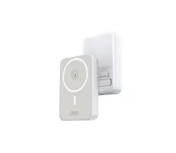 Магнітний зовнішній акумулятор XO PR231 magsafe 10000mAh білі - мініатюра 4