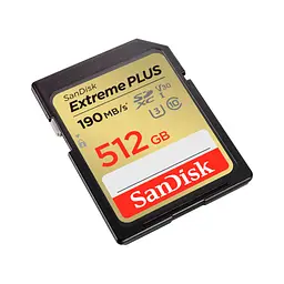 Карта пам'яті SanDisk 512GB SDXC class 10 UHS-I Extreme Plus (SDSDXWV-512G-GNCIN) - мініатюра 2