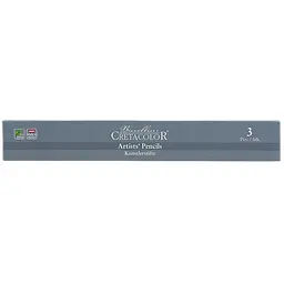 Набір олівців для рисунку Cretacolor Чорний 3 шт. - мініатюра 2