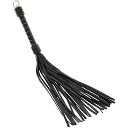 BDSM флогер Taboom Vogue Studded Whip 54 см чорний