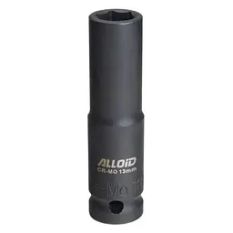 Торцева головка ударна глибока 1/2"DR, 13 мм. Alloid. GUG-51113