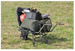 Крісло рибальське Mivardi усилиное супер легке Feeder Master з візком навантаження 150 кг - мініатюра 8