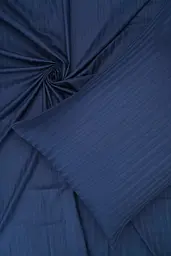 Наволочка на блискавці Good-Dream страйп-сатин Dark Blu 50 x 70 см Темно-синя (GDPCSSDB5070) - мініатюра 3