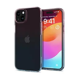 Чехол Spigen Liquid Crystal для iPhone 15 Gradation (ACS06787) + защитное стекло - мініатюра 7