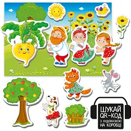 Магнітний театр Vladi Toys Казкові голоси Ріпка з аудіоказкою (VT3206-40) - мініатюра 2