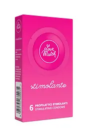 Презервативи Stimolante (Ribs & Dots), 6 шт. - мініатюра 4