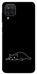 TPU чохол Demsky Lazy cat для Samsung Galaxy A12