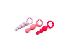 Набір анальних іграшок Satisfyer Plugs colored (set of 3) - Booty Call Satisfyer SO2324 20901 - мініатюра 4
