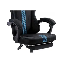 Крісло ігрове GT Racer X-2331 Black/Blue (X-2331 Fabric Black/Blue) - мініатюра 7
