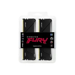 Модуль пам'яті для комп'ютера DDR4 16GB (2x8GB) 3200 MHz Beast RGB Kingston Fury (ex.HyperX) (KF432C16BB2AK2/16) - мініатюра 3