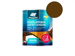 Емаль алкідна ПФ-115 КОРАБЕЛЬНА Коричневий 2.8кг