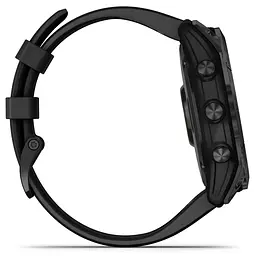 Смарт-годинник Garmin Fenix 7X Sapphire Solar Edition Black DLC Titanium with Black Band (010-02541-22/23) [67894] - мініатюра 7