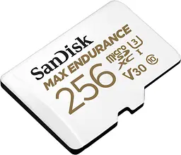 Карта пам'яті Sandisk microSDXC (UHS-1 U3) MAX Endurance 256Gb class 10 V30 (100Mb/s) (adapterSD) (SDSQQVR-256G-GN6IA) - мініатюра 2