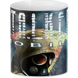 Кухоль GeekLand Сталкер S.t.a.l.k.e.r. Mobile ST.02.02 330 мл білий - мініатюра 2