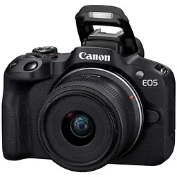 Цифровий фотоапарат Canon EOS R50 + RF-S 18-45 IS STM Black (5811C033) - мініатюра 2