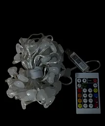 Гірлянда Sun Lamp Розумна світлодіодна Dream collor 33LED 5метрів великі Серце MultiRGB USB управління від - мініатюра 4
