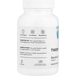 Аскорбінова кислота Thorne 60 капсул - мініатюра 8