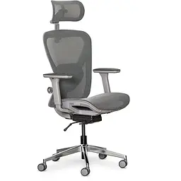 Кресло Mealux Q1 Air Grey (арт. HF Q-1 M/G)
