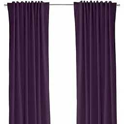 Штори на кухню та в кімнату Cosas Ink 180х270 см 2 шт фіолетовий (Curtains_32Ink_DUK)