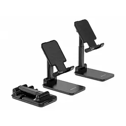 Підставка для телефону чорна настільна mobile holder Borofone BH42 Lite Star - мініатюра 2