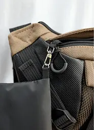 Велика чоловіча сумка бананка Sambag DynamicDart горіх 38 × 21 × 7 см (80411119m) - мініатюра 6