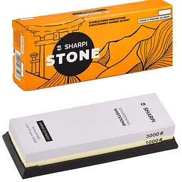 Камінь точильний водний комбінований зернистість 1000/3000 SHARPI kuh0012962