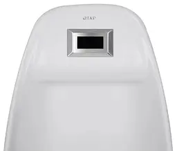 Пісуар підвісний Qtap Stork White з ІК-датчиком автоматичного змивання QT1588102HW - мініатюра 3