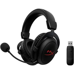 Навушники бездротові ігрові HyperX Cloud II Core Wireless (6Y2G8AA) чорні