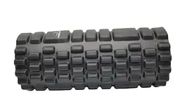 Масажний ролик (роллер) PowerPlay 4025 Massage Roller Чорно-помаранчевий (33x15 см) (PP_4025_Black/Orange) - мініатюра 4