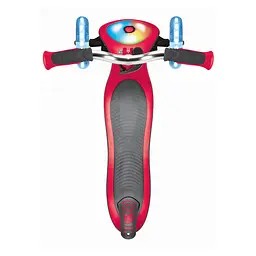 Самокат Globber Elite Prime з підсвіткою червоний до 50 кг, 3+, 3 колеса (444-802) - мініатюра 2
