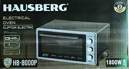 Електродуховка Hausberg HB-8000P 48 л - мініатюра 4