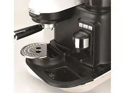 Ріжкова кавоварка еспресо Ariete 1318 Espresso Moderna White (1318/01) - мініатюра 2