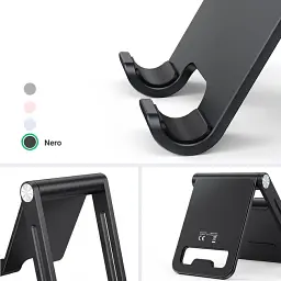 Тримач для телефона Ugreen LP263 Phone Holder with Roller Black (90459) - мініатюра 7