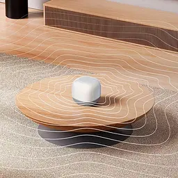 Портативна акустика Baseus AeQur V2 Wireless Speaker Moon 30 годин бездротова біла - мініатюра 6