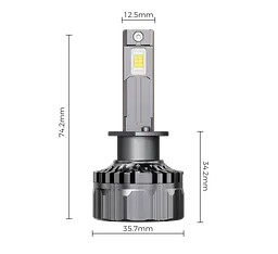 Комплект світлодіодних ламп Infolight M1 H1 55W - мініатюра 4