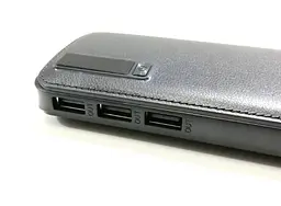 Портативний зарядний пристрій POWERBANK YB-01 LCD 20000mAh 3xUSB Павербанк USB - мініатюра 2