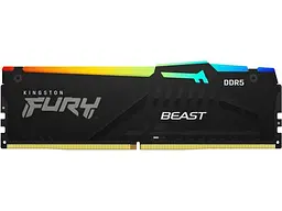 Модуль пам'яті Kingston FURY 32 GB (2x16GB) DDR5 6000 MHz Beast RGB Black (KF560C30BBAK2-32) - мініатюра 2